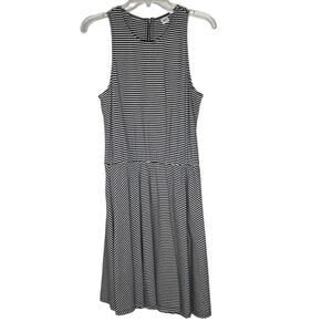 Gap Women's Striped Sleeveless Black and White Tank Dress Size M NEW